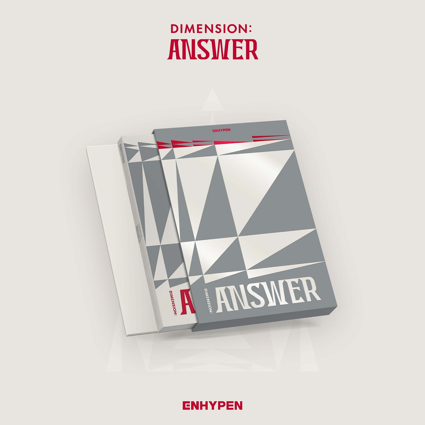 ENHYPEN ALBUM 'DIMENSION : ANSWER' type 1 cover