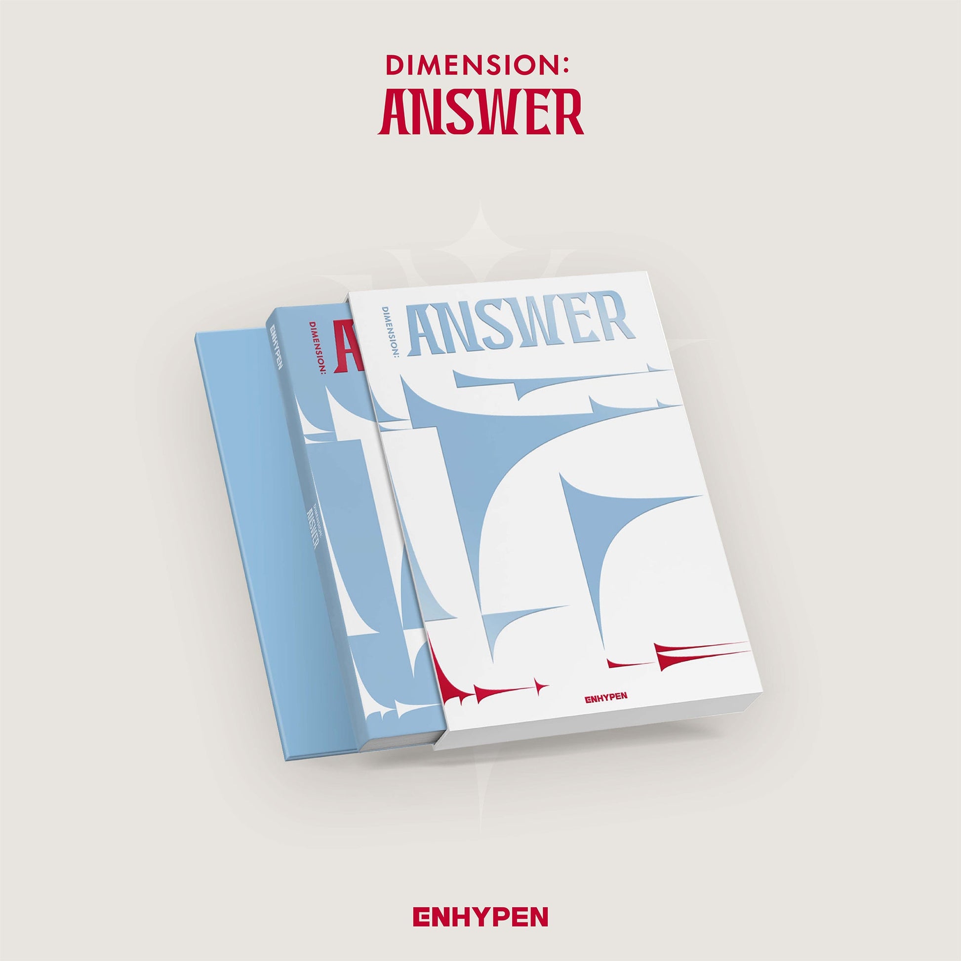 ENHYPEN ALBUM 'DIMENSION : ANSWER' type 2 cover