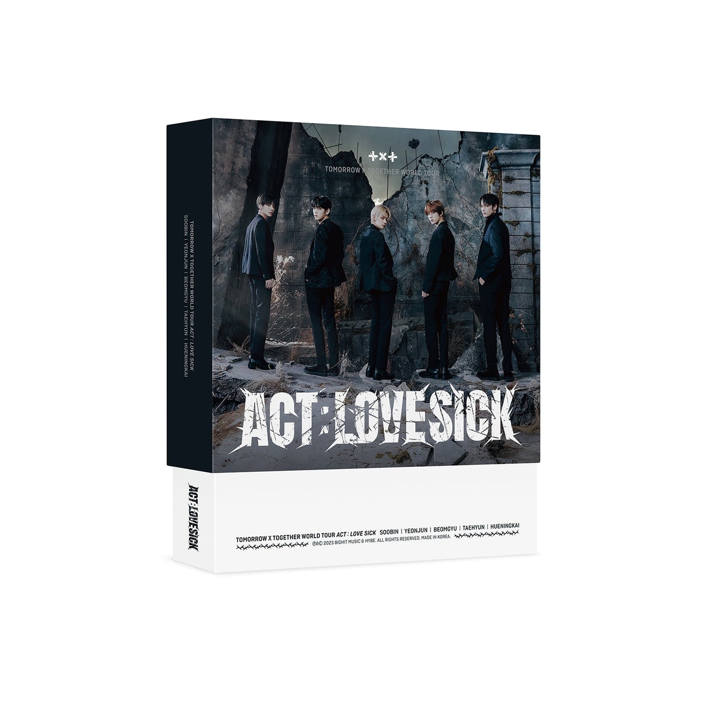 TOMORROW X TOGETHER (TXT) WORLD TOUR 'ACT : LOVE SICK' IN SEOUL (DVD) COVER
