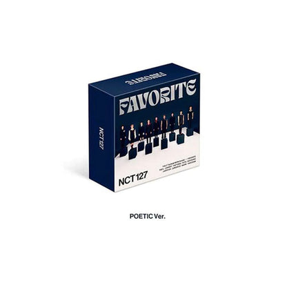 NCT 127 3RD ALBUM REPACKAGE 'FAVORITE' KIHNO KIT POETIC VERSION COVER