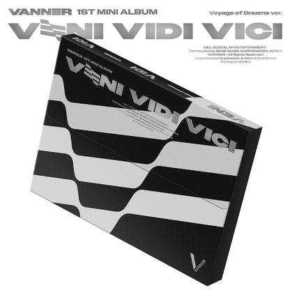 VANNER 1ST MINI ALBUM 'VENI VIDI VICI' VOYAGE OF DREAMS VERSION COVER