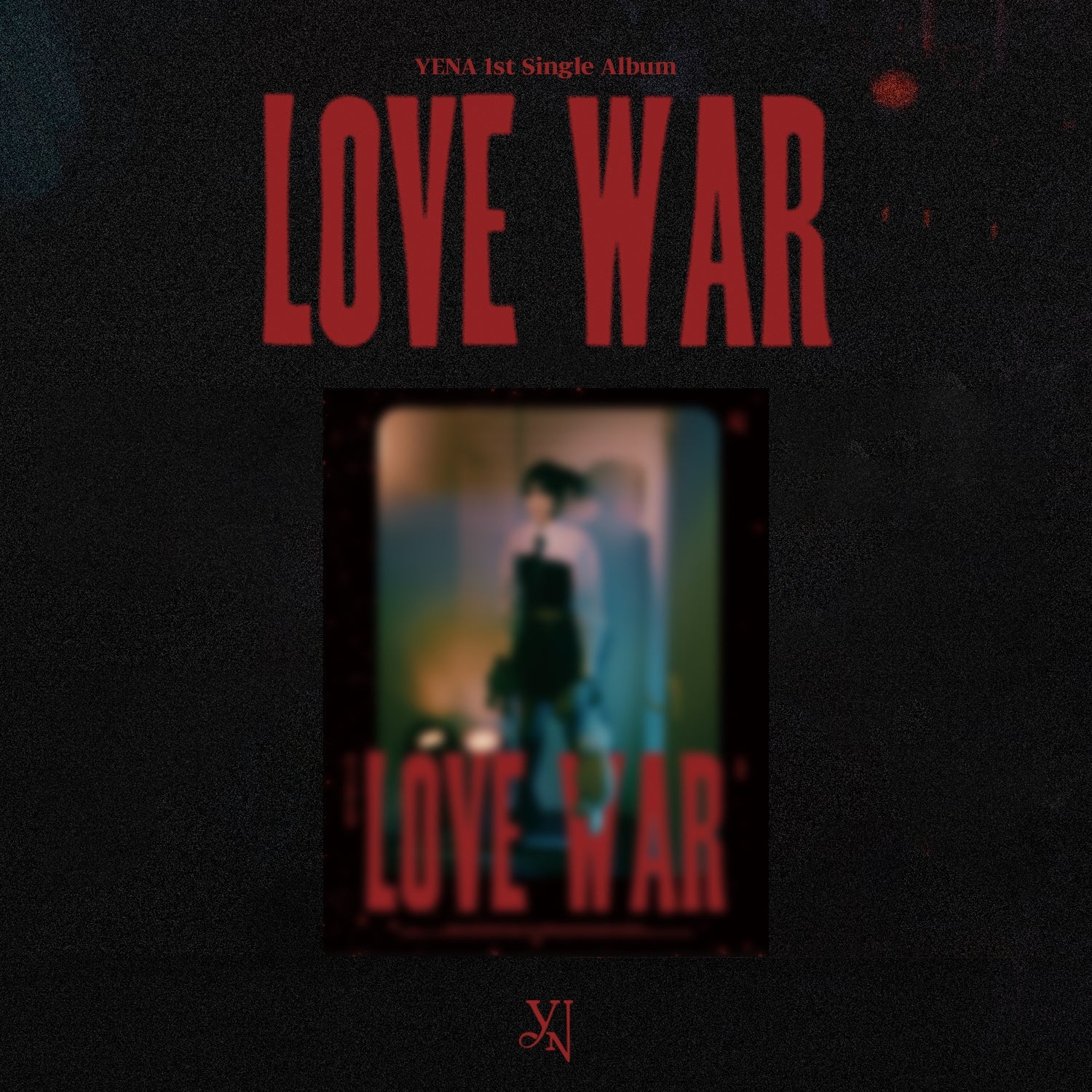 YENA 1ST SINGLE ALBUM 'LOVE WAR' WAR VERSION COVER