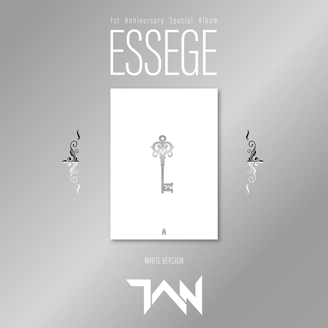 TAN 1ST ANNIVERSARY SPECIAL ALBUM 'ESSEGE' (META) WHITE VERSION COVER