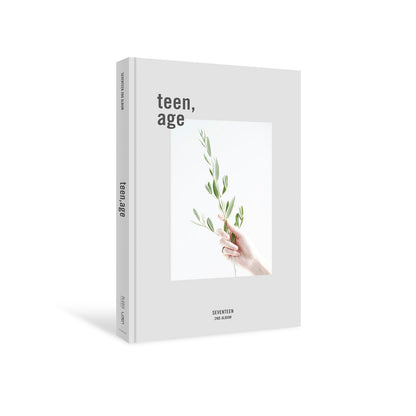 SEVENTEEN 2ND ALBUM 'TEEN, AGE' (RE-RELEASE) WHITE VERSION COVER