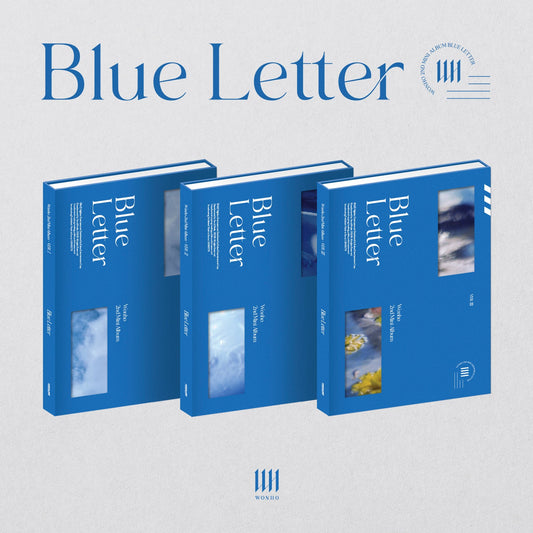 WONHO 2ND MINI ALBUM 'BLUE LETTER' COVER