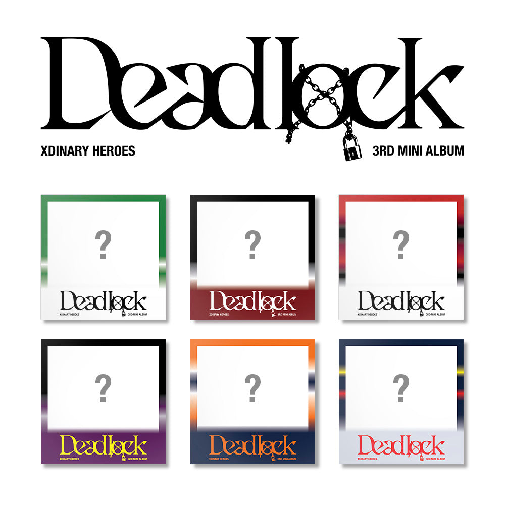 XDINARY HEROES 3RD MINI ALBUM 'DEADLOCK' (COMPACT) COVER