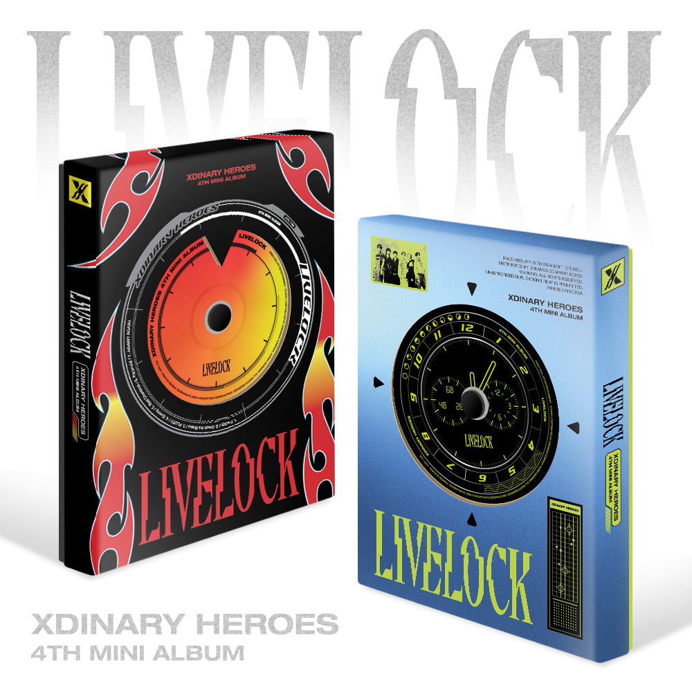 XDINARY HEROES 4TH MINI ALBUM 'LIVELOCK' COVER