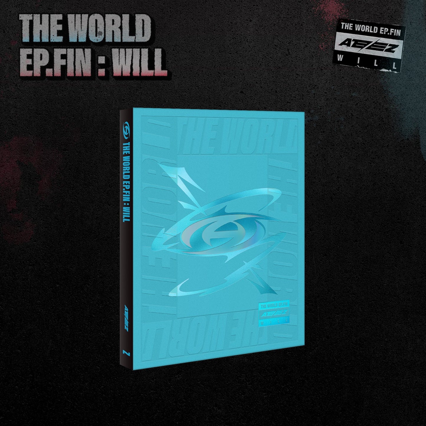 ATEEZ ALBUM 'THE WORLD EP.FIN : WILL' Z VERSION COVER