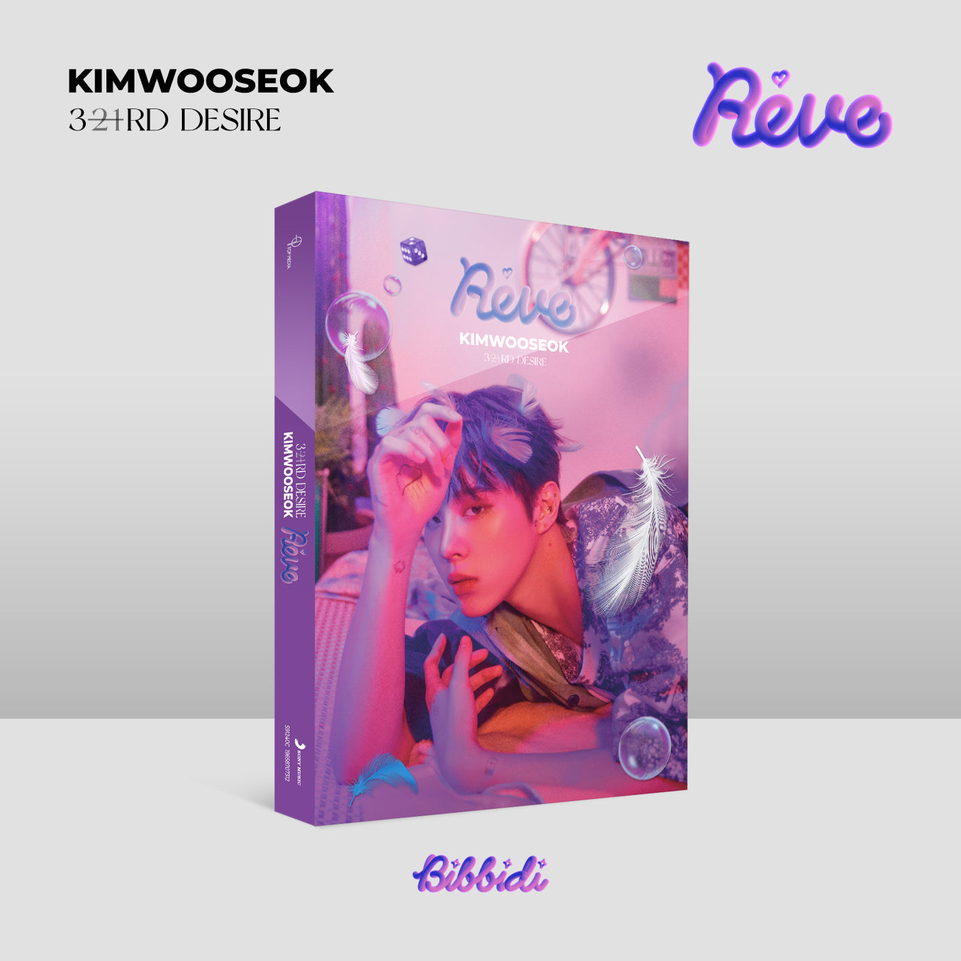 KIM WOO SEOK 3RD DESIRE 'REVE' bibbidi cover