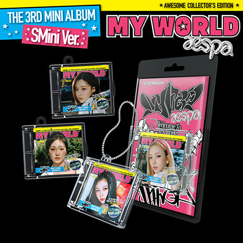 AESPA 3RD MINI ALBUM 'MY WORLD' (SMINI) COVER