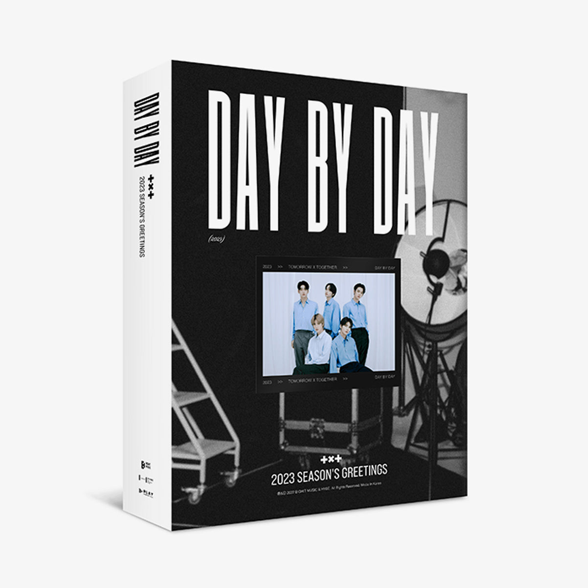 TOMORROW X TOGETHER (TXT) 2023 SEASON'S GREETINGS 'DAY BY DAY' cover
