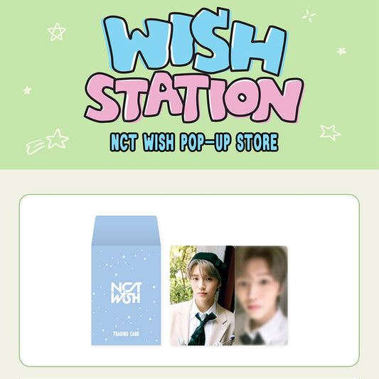 NCT WISH POP-UP TRADING CARD SET 'WISH STATION' COVER