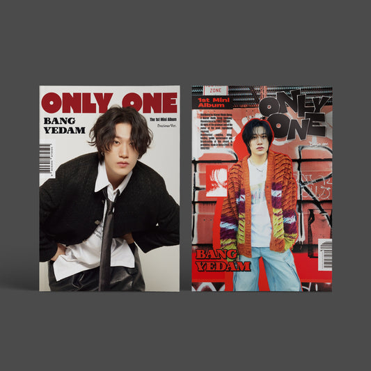 BANG YEDAM 1ST MINI ALBUM 'ONLY ONE' SET COVER