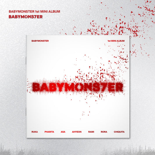 BABYMONSTER 1ST MINI ALBUM 'BABYMONS7ER' (PHOTOBOOK) COVER