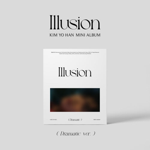 KIM YO HAN 1ST MINI ALBUM 'ILLUSION' DRAMATIC COVER