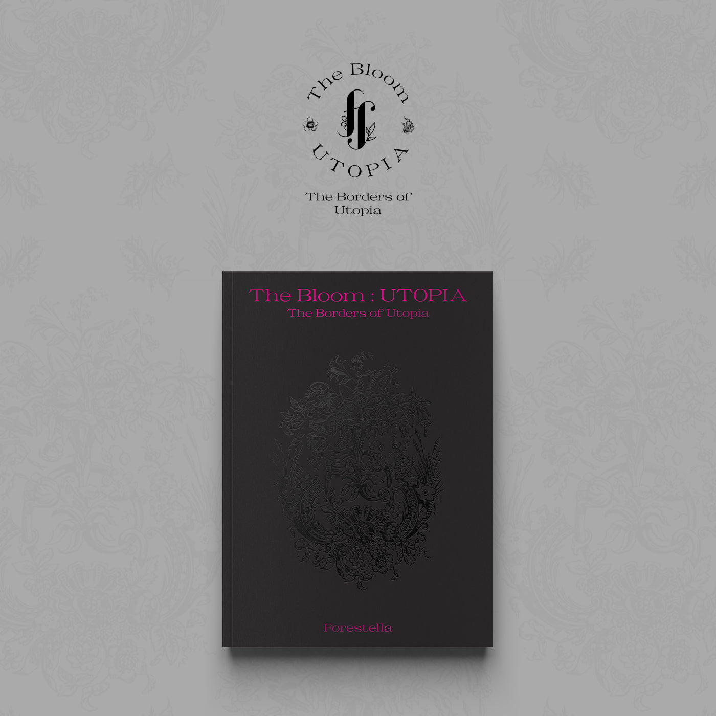 FORESTELLA 1ST SINGLE ALBUM 'THE BLOOM : UTOPIA' THE BORDERS OF UTOPIA COVER