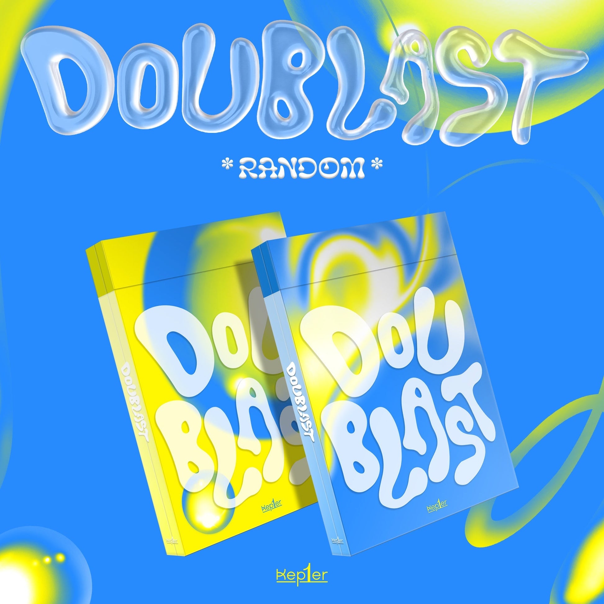 KEP1ER 2ND MINI ALBUM 'DOUBLAST' COVER