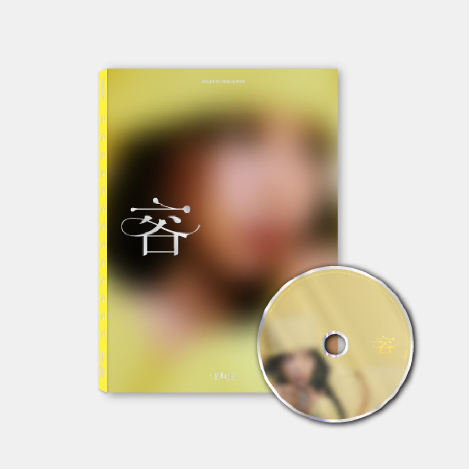 SOLAR (MAMAMOO) 1ST MINI ALBUM '容 : FACE' FACE VERSION COVER