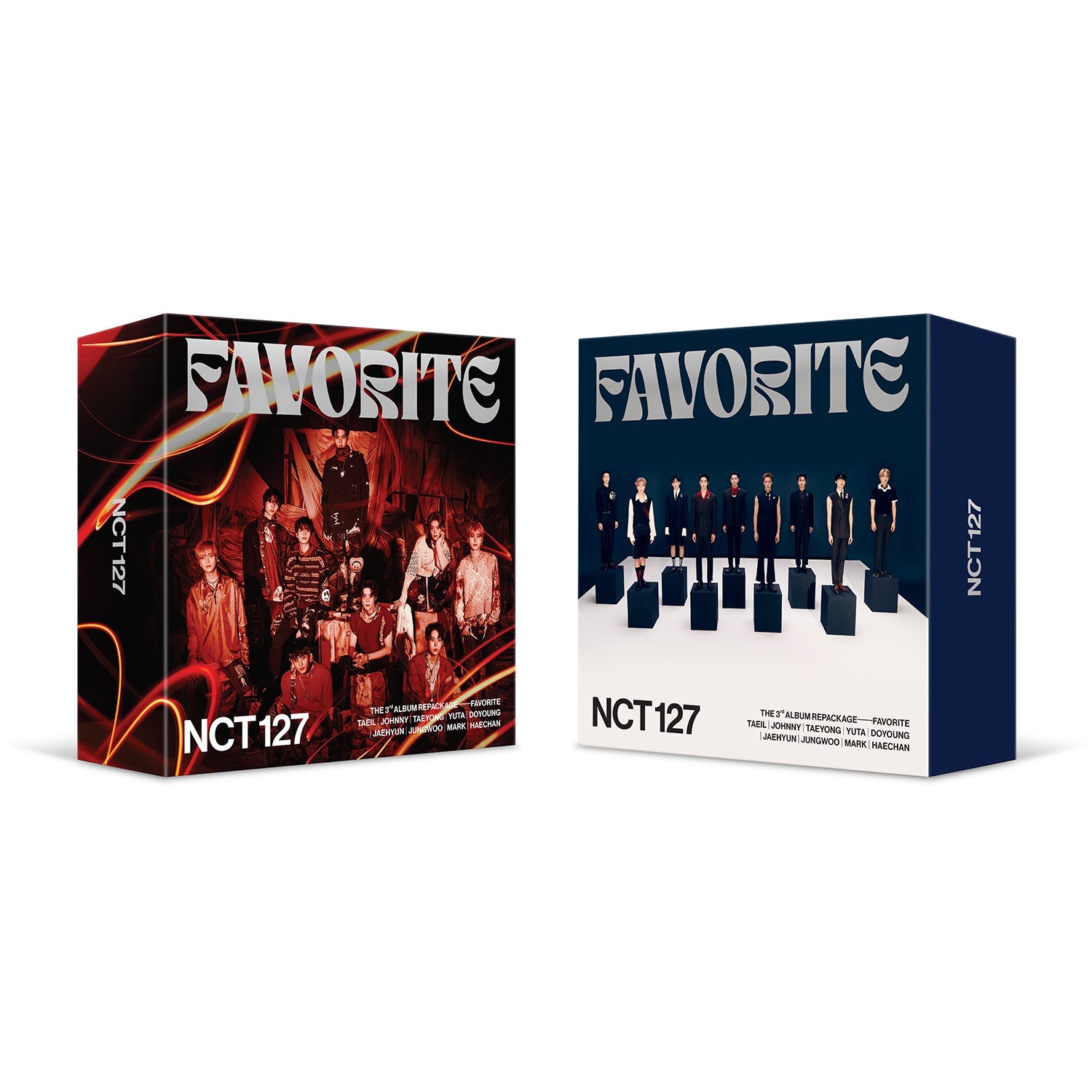 NCT 127 3RD ALBUM REPACKAGE 'FAVORITE' KIHNO KIT SET COVER