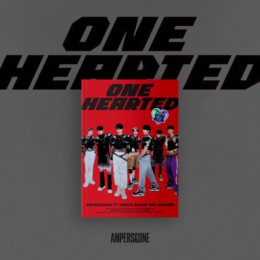 AMPERS&ONE 2ND SINGLE ALBUM 'ONE HEARTED' HEART VERSION COVER