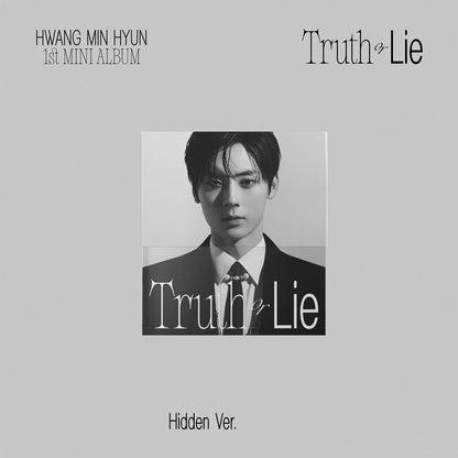 HWANG MIN HYUN 1ST MINI ALBUM 'TRUTH OR LIE' COVER HIDDEN VERSION COVER