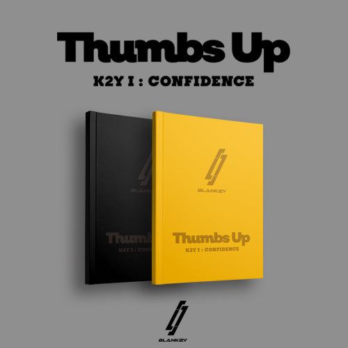 BLANK2Y 1ST MINI ALBUM 'K2Y I : CONFIDENCE (THUMBS UP)' set cover