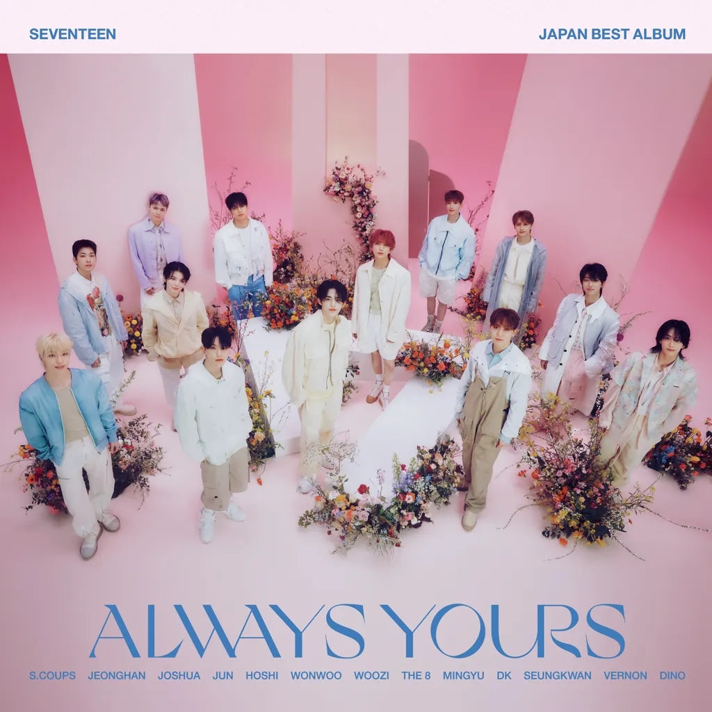 SEVENTEEN JAPAN BEST ALBUM 'ALWAYS YOURS' (STANDARD) COVER