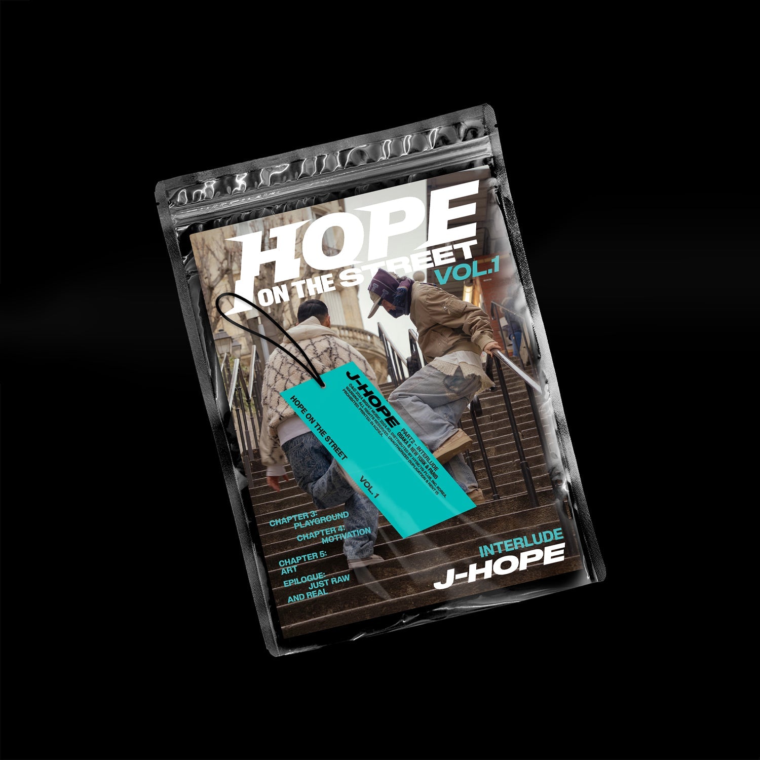 J-HOPE SPECIAL ALBUM 'HOPE ON THE STREET VOL. 1' INTERLUDE VERSION COVER