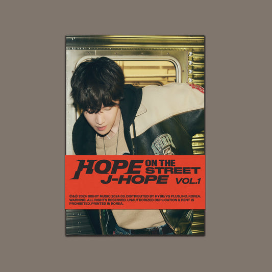 J-HOPE SPECIAL ALBUM 'HOPE ON THE STREET VOL. 1' (WEVERSE) COVER