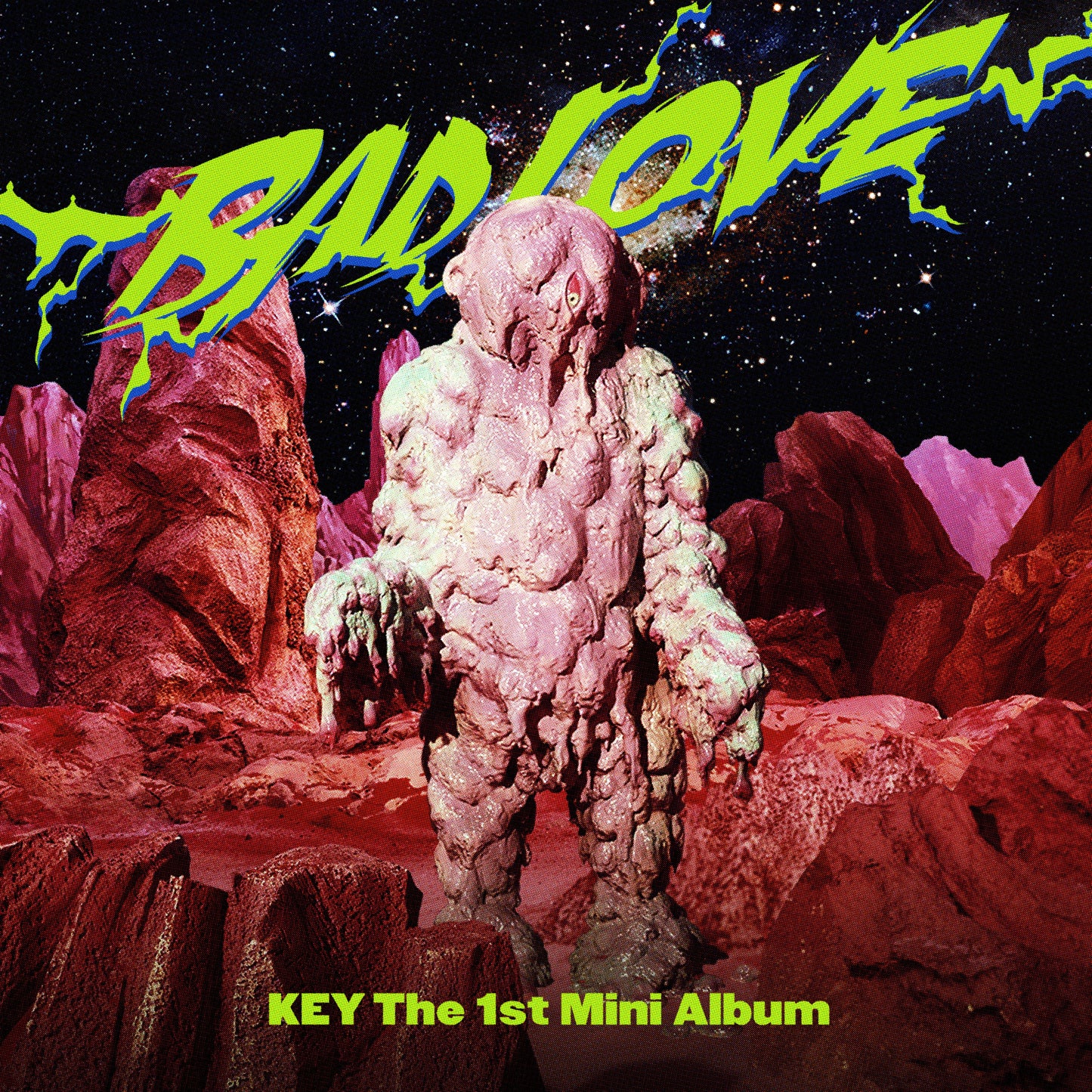 KEY (SHINEE) 1ST MINI ALBUM 'BAD LOVE' COVER 1
