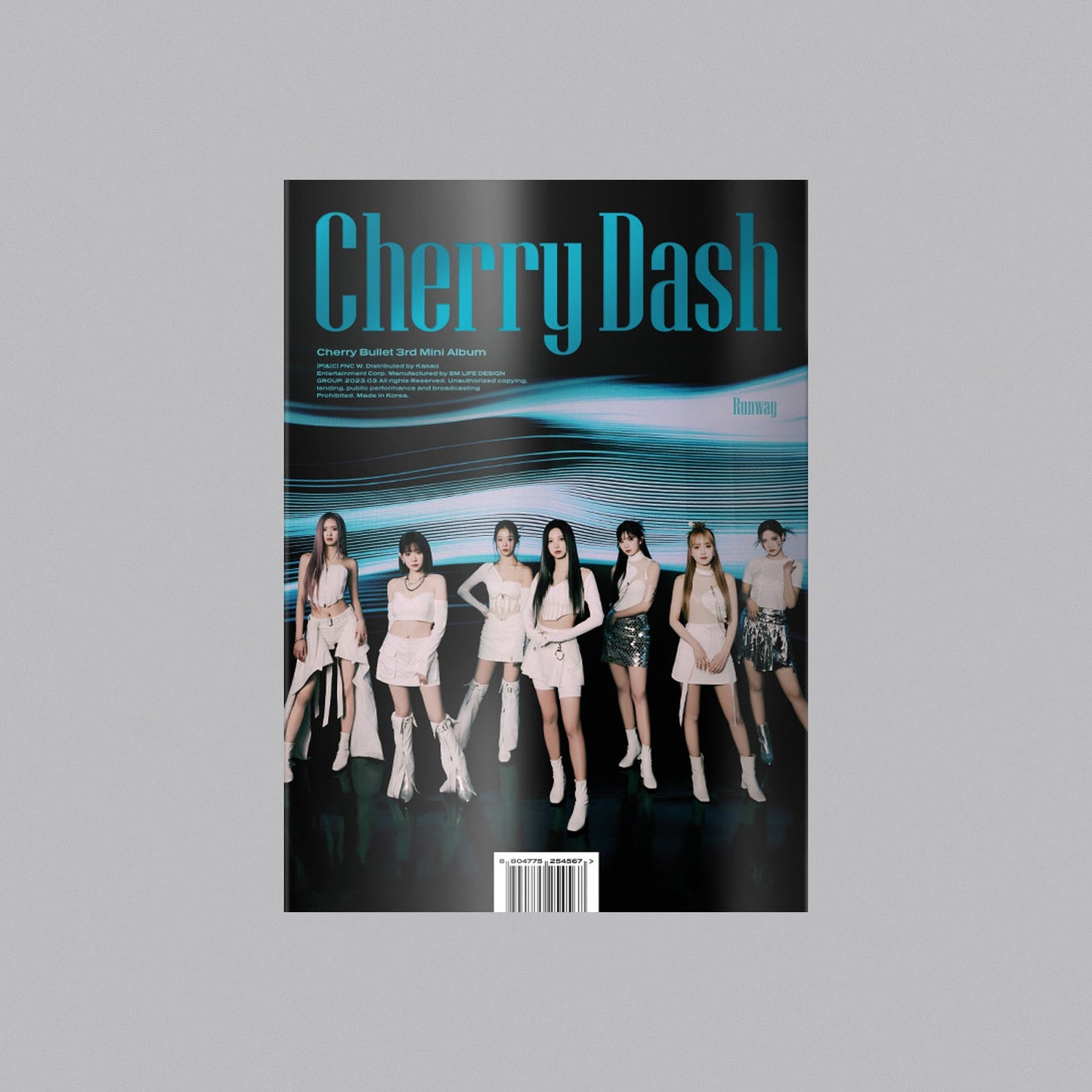 CHERRY BULLET 3RD MINI ALBUM 'CHERRY DASH' RUNWAY VERSION COVER