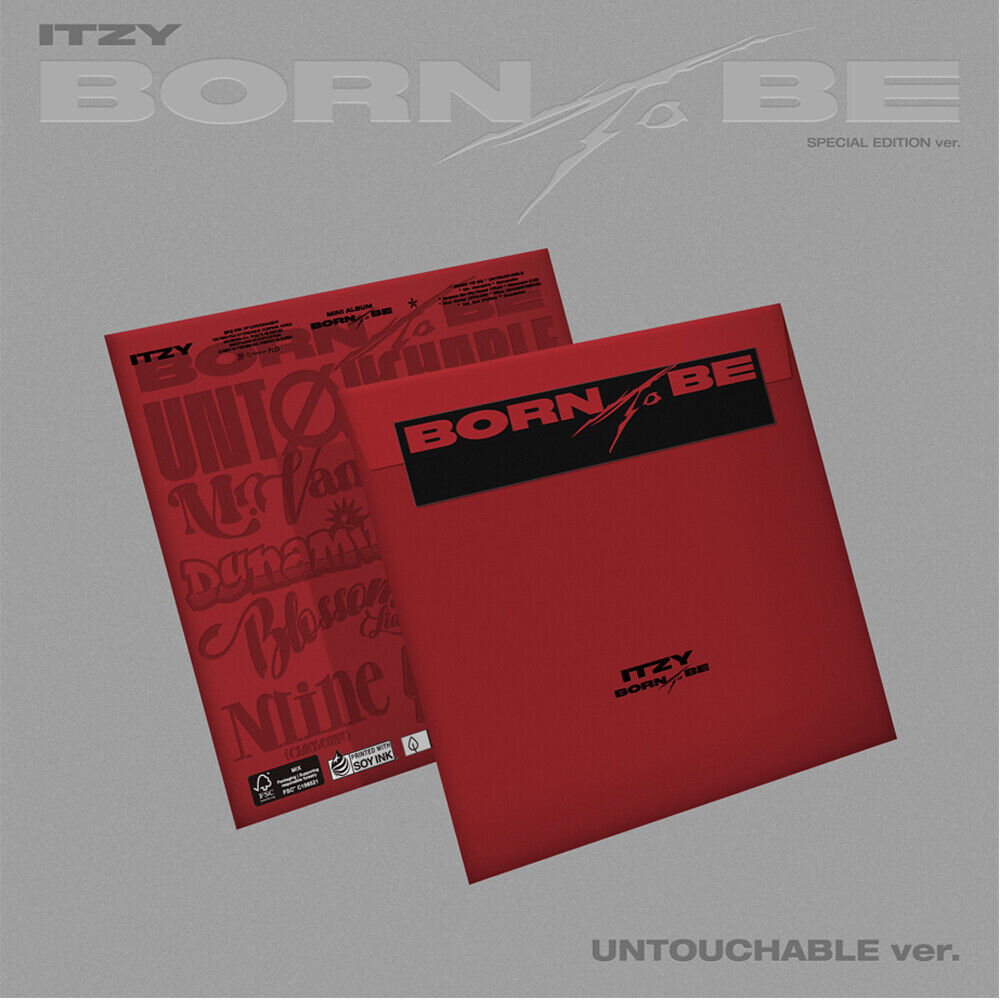 ITZY ALBUM 'BORN TO BE' (SPECIAL) COVER