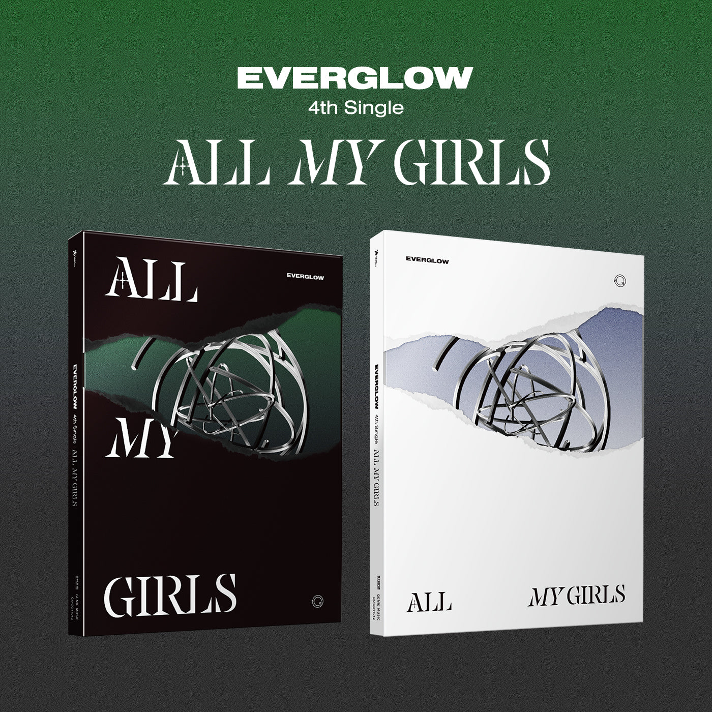 EVERGLOW 4TH SINGLE ALBUM 'ALL MY GIRLS' SET COVER