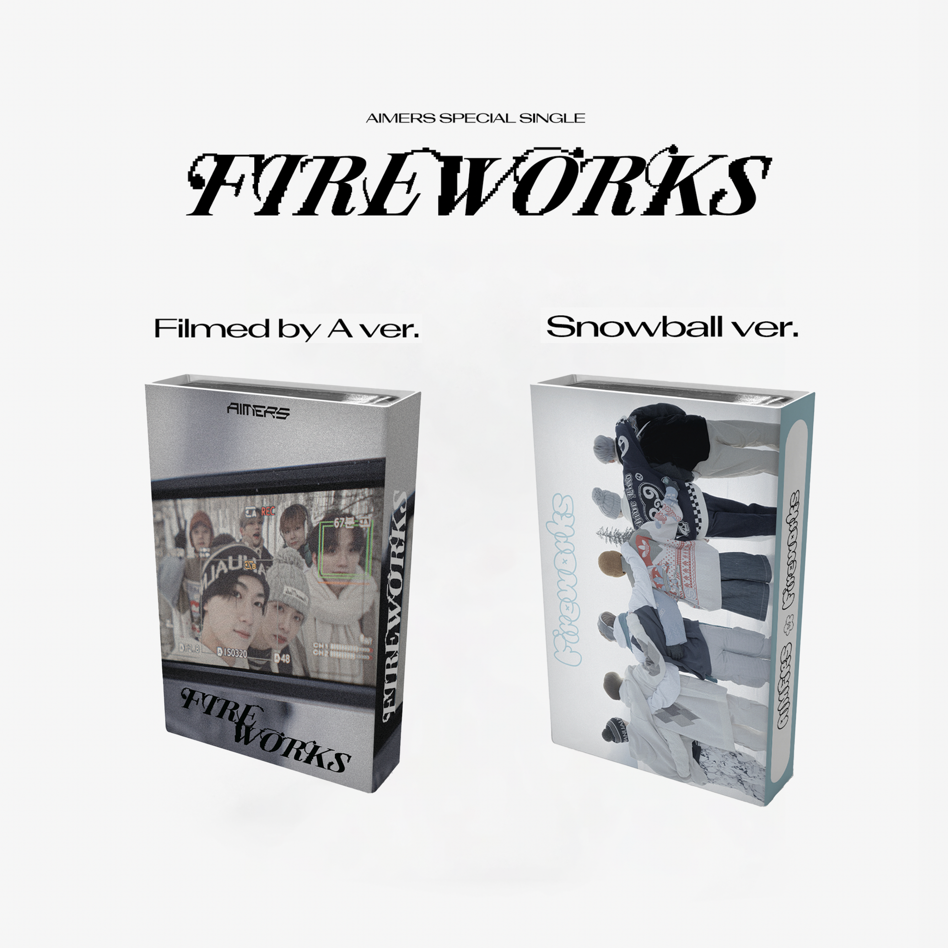 AIMERS SPECIAL SINGLE ALBUM 'FIREWORKS' (NEMO) SET COVER