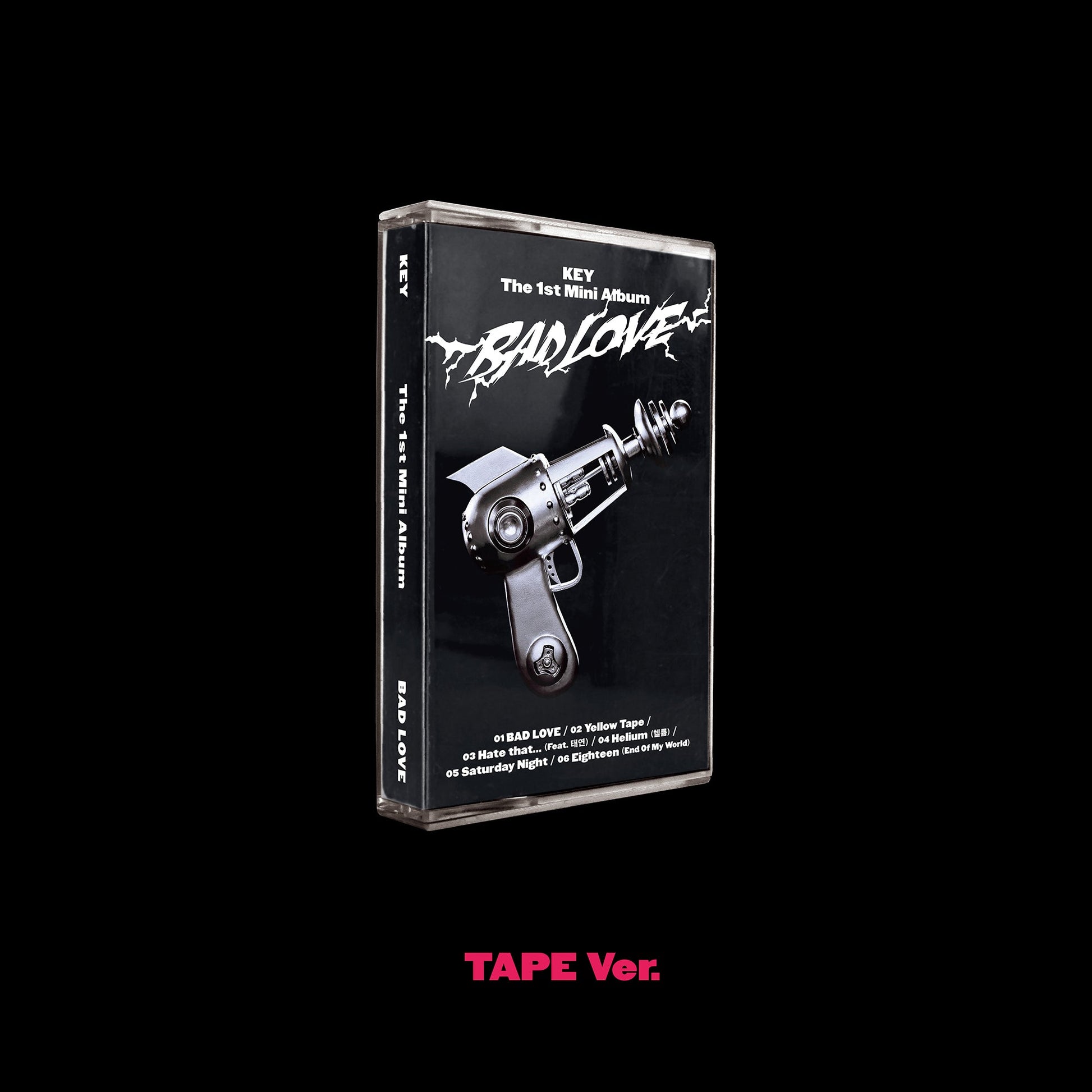 KEY (SHINEE) 1ST MINI ALBUM 'BAD LOVE' Tape Cover