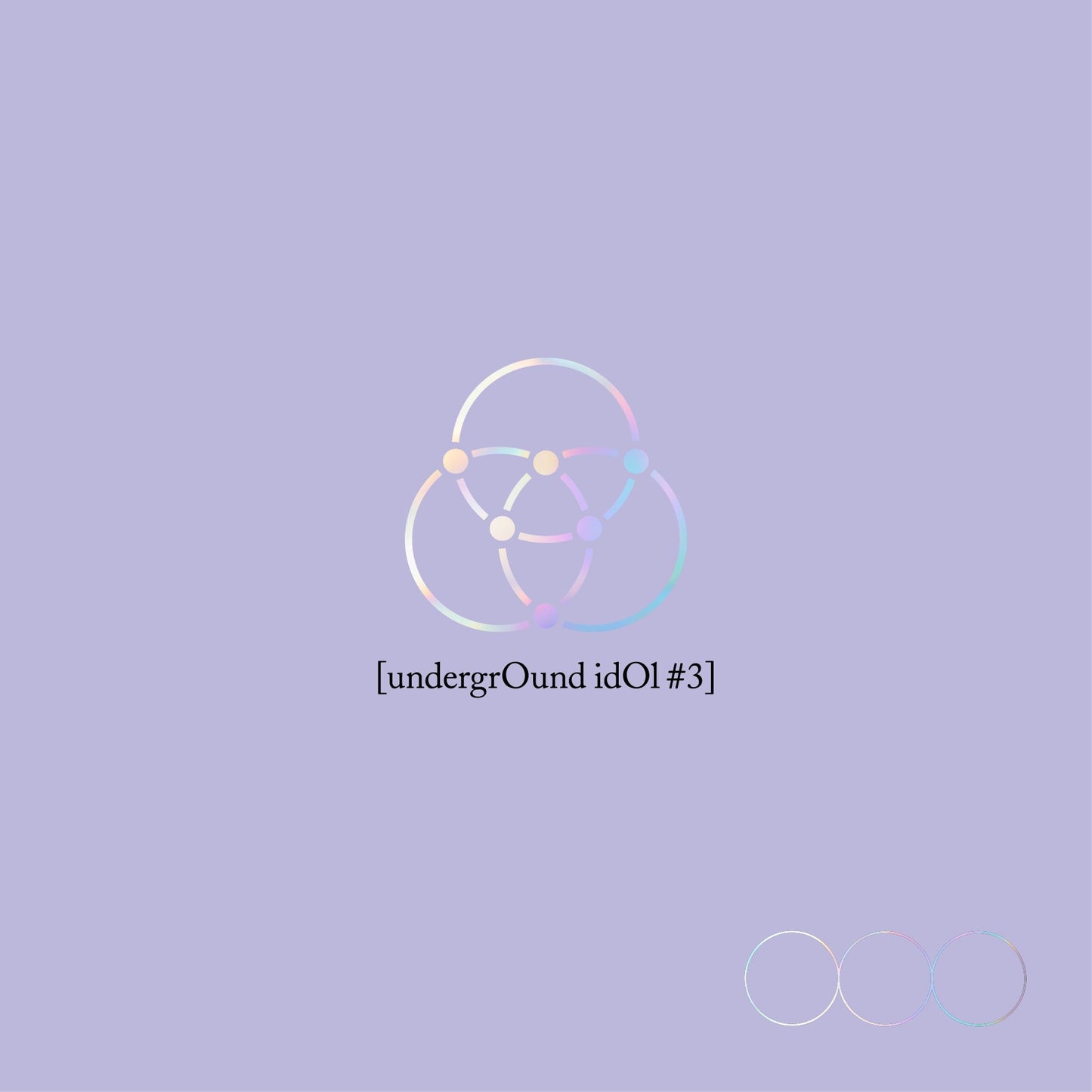 JUNJI (ONLYONEOF) ALBUM 'UNDERGROUND IDOL #3' COVER