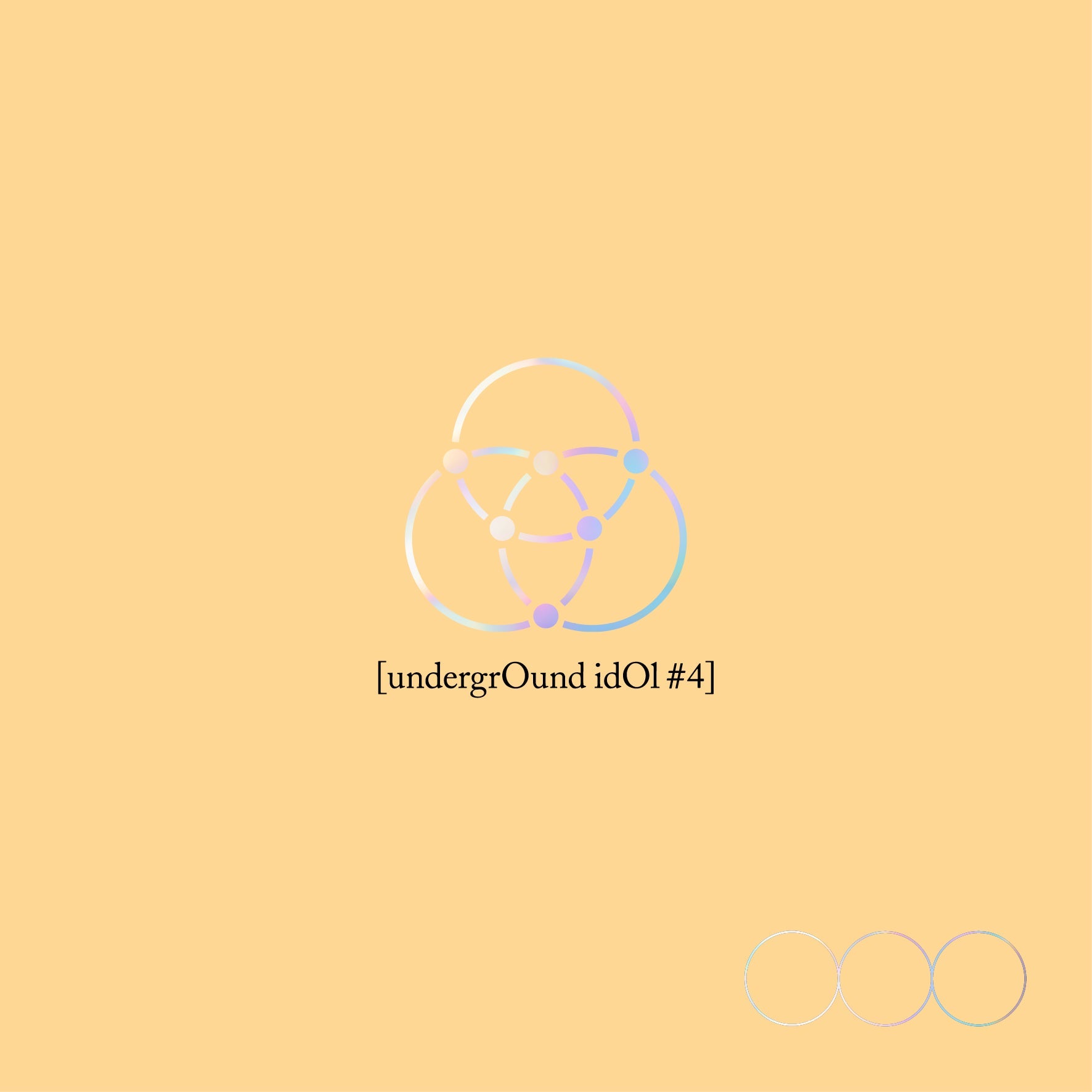 RIE (ONLYONEOF) SOLO SINGLE ALBUM 'UNDERGROUND IDOL #4' COVER