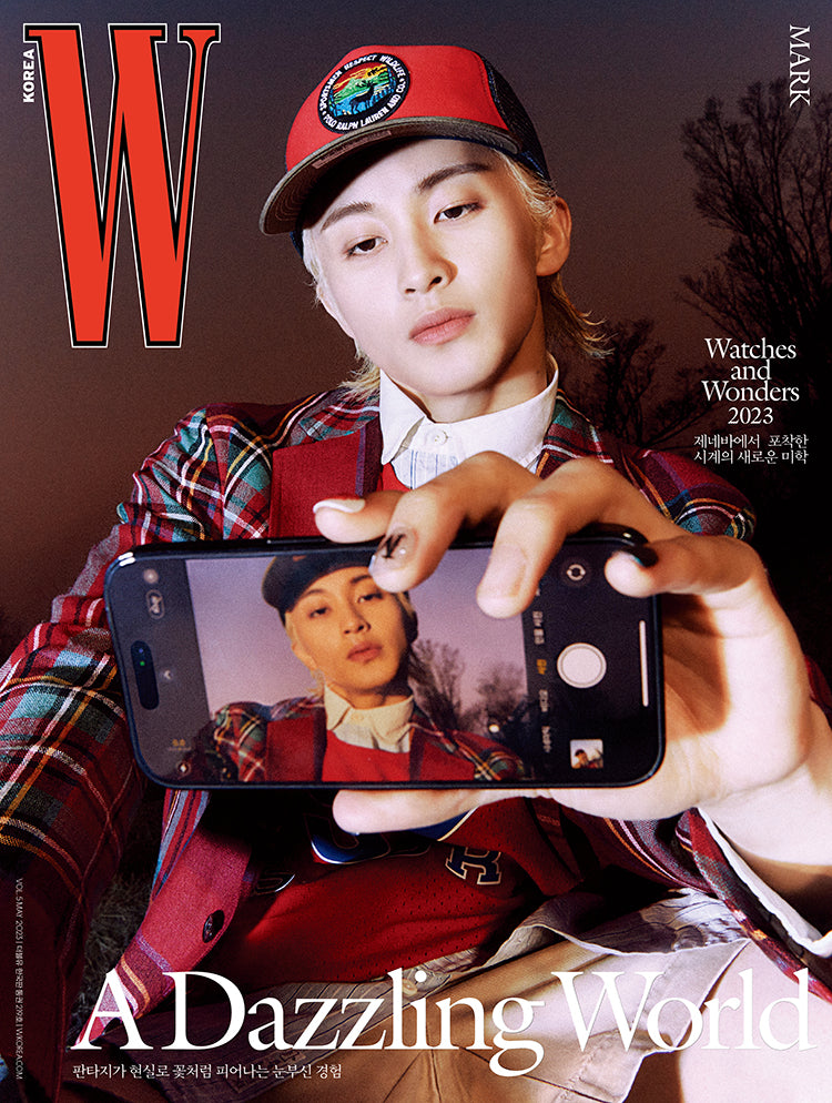 W KOREA 'MAY 2023 - MARK (NCT) B COVER DETAIL