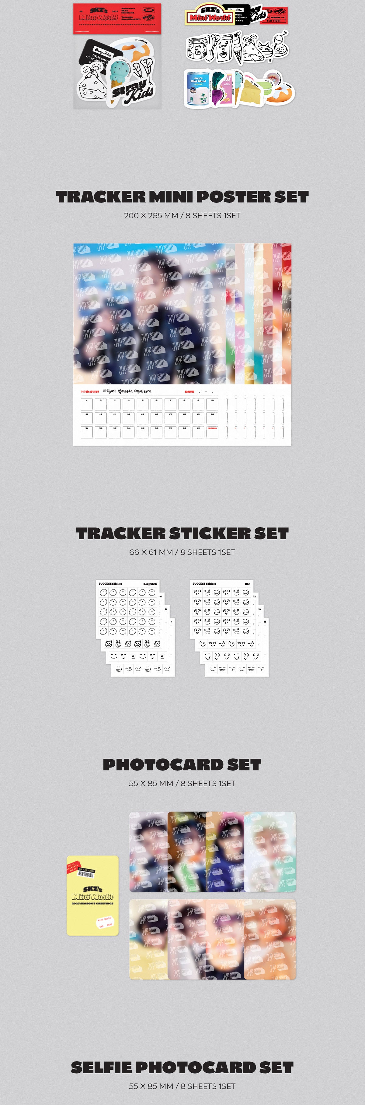 STRAY KIDS 2023 SEASON'S GREETINGS 'SKZ'S MINI WORLD' DETAIL 4